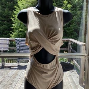 Goddess wrap Bodysuit